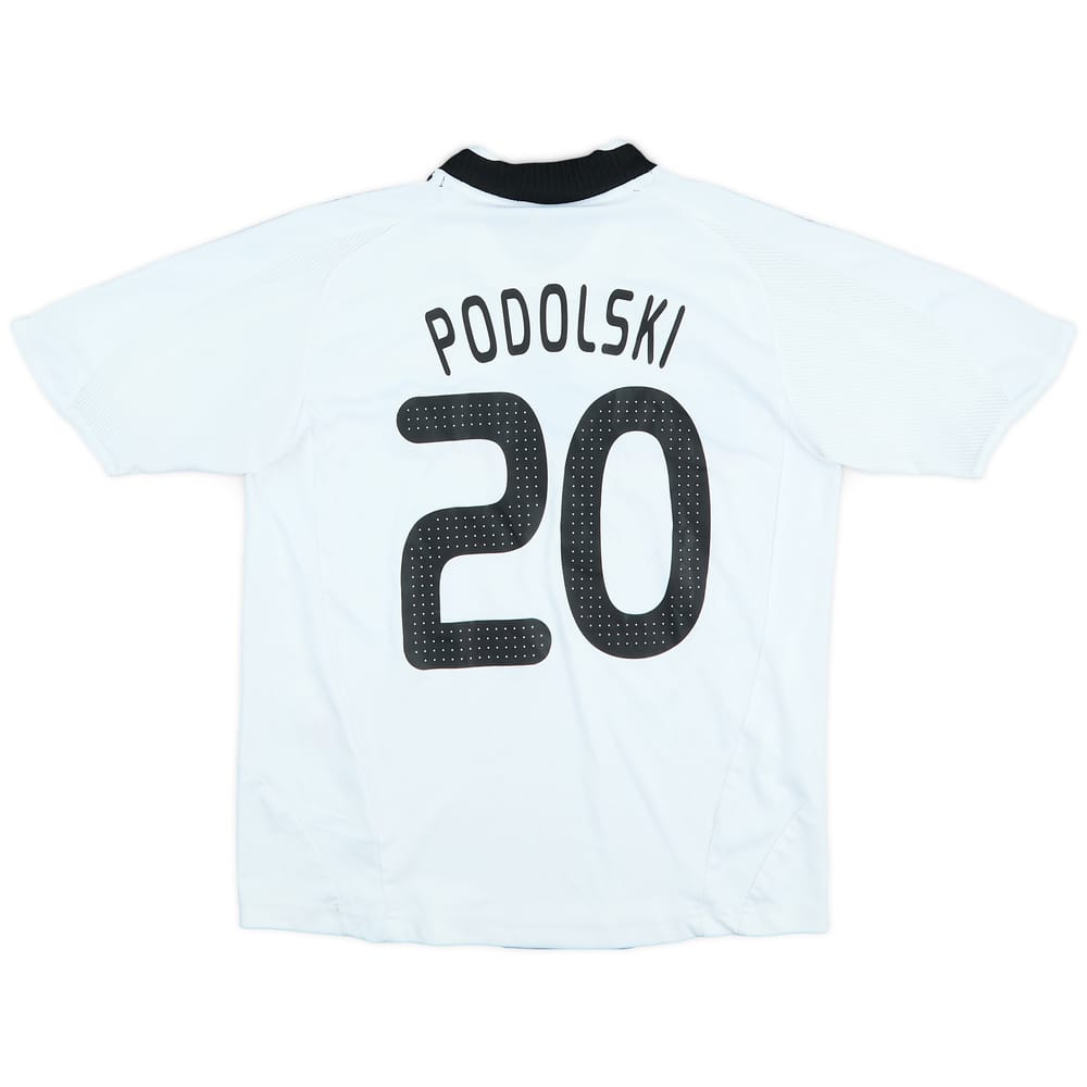 2008-09 Germany Home Shirt Podolski #20 - 7/10 - (S.Boys)