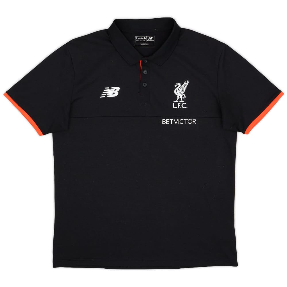 2016-17 Liverpool New Balance Polo Shirt - 8/10 - (L)