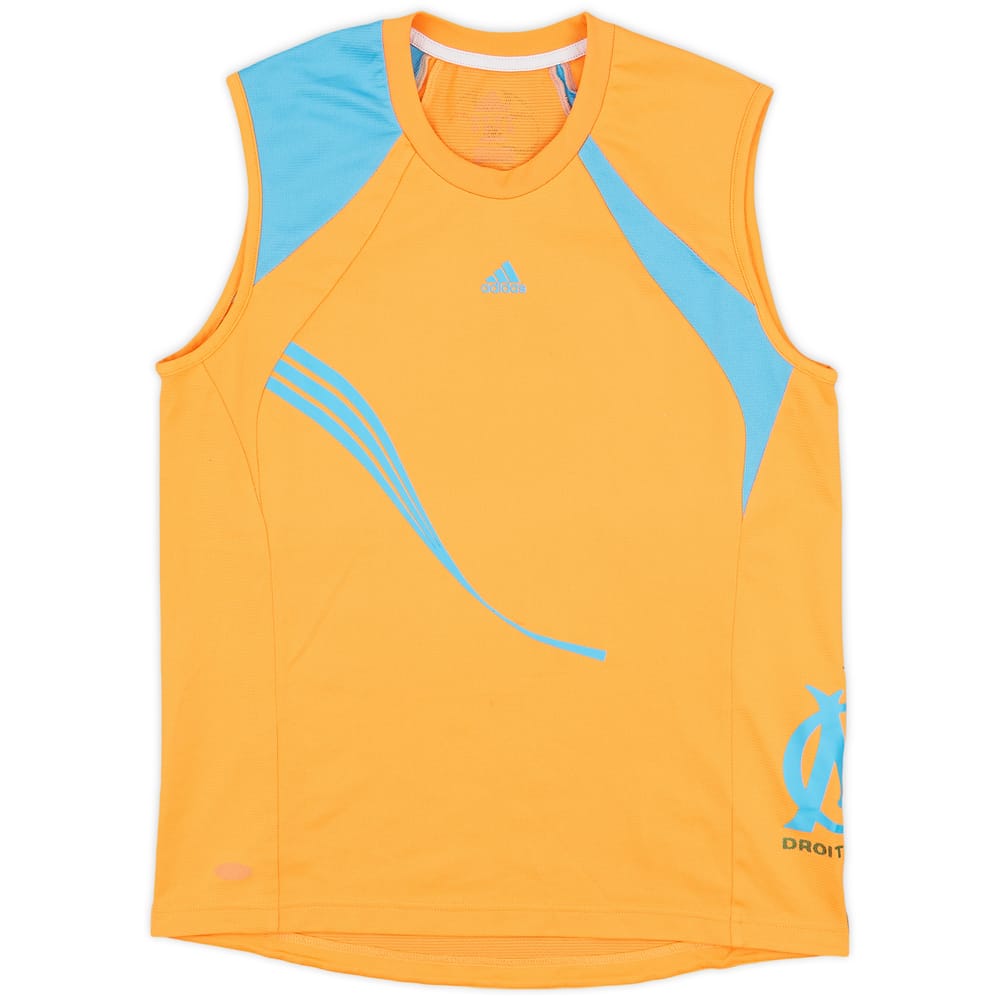 2007-08 Marseille adidas Training Vest - 6/10 - (M)