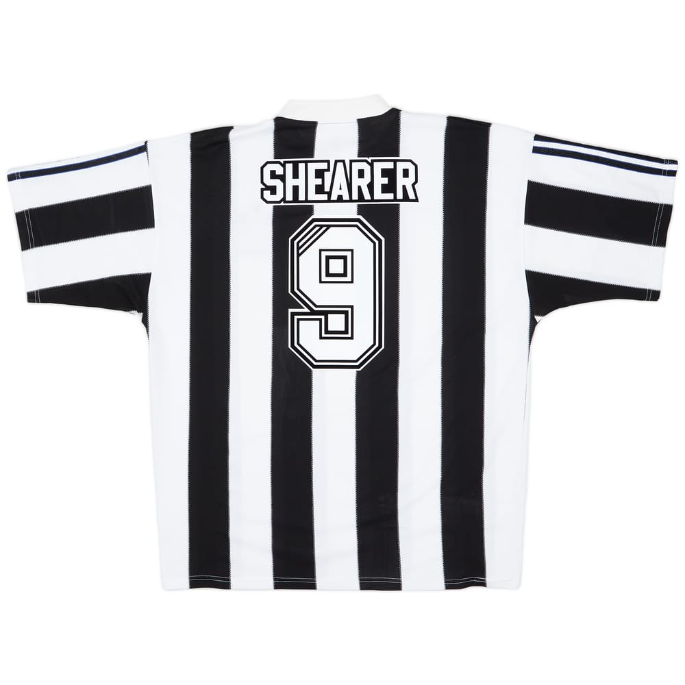 1995-97 Newcastle Home Shirt Shearer #9 - 8/10 - (XL)