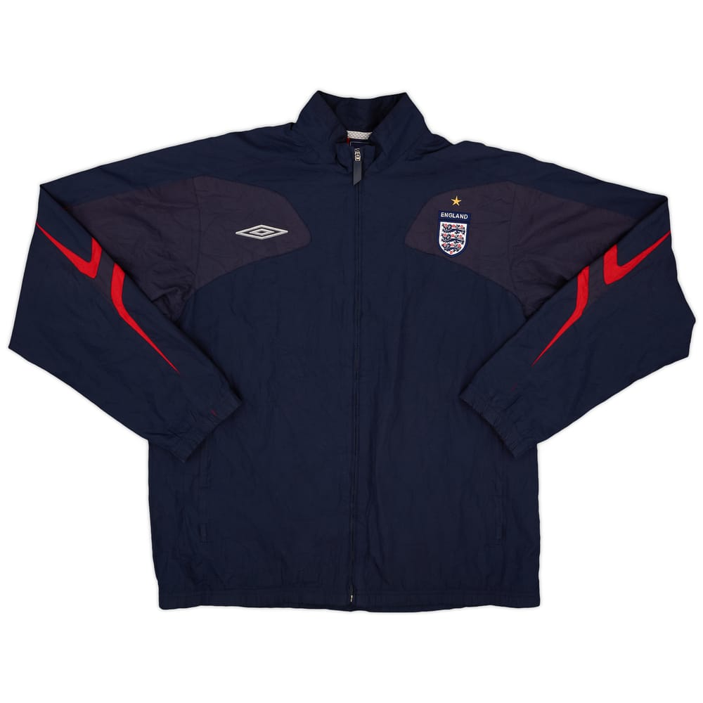 2007-08 England Umbro Track Jacket - 3/10 - (L)