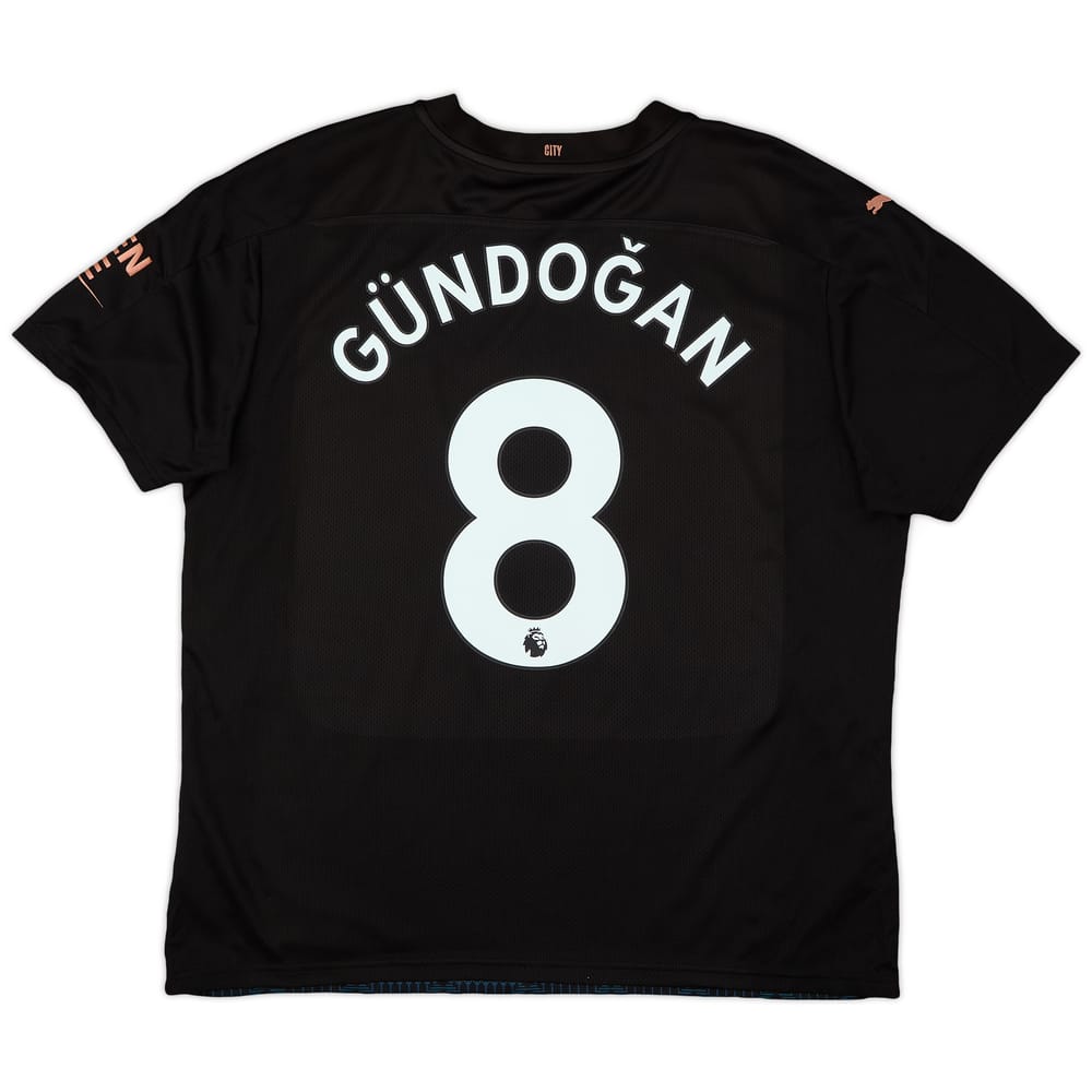 2020-21 Manchester City Away Shirt Gundogan #8 - 9/10 - (XL)