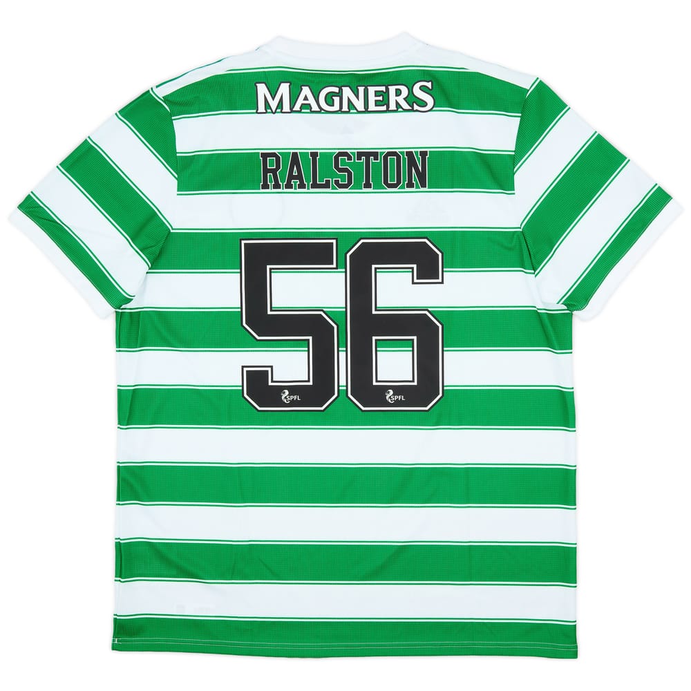 2021-22 Celtic Home Shirt Ralston #56 (XL)