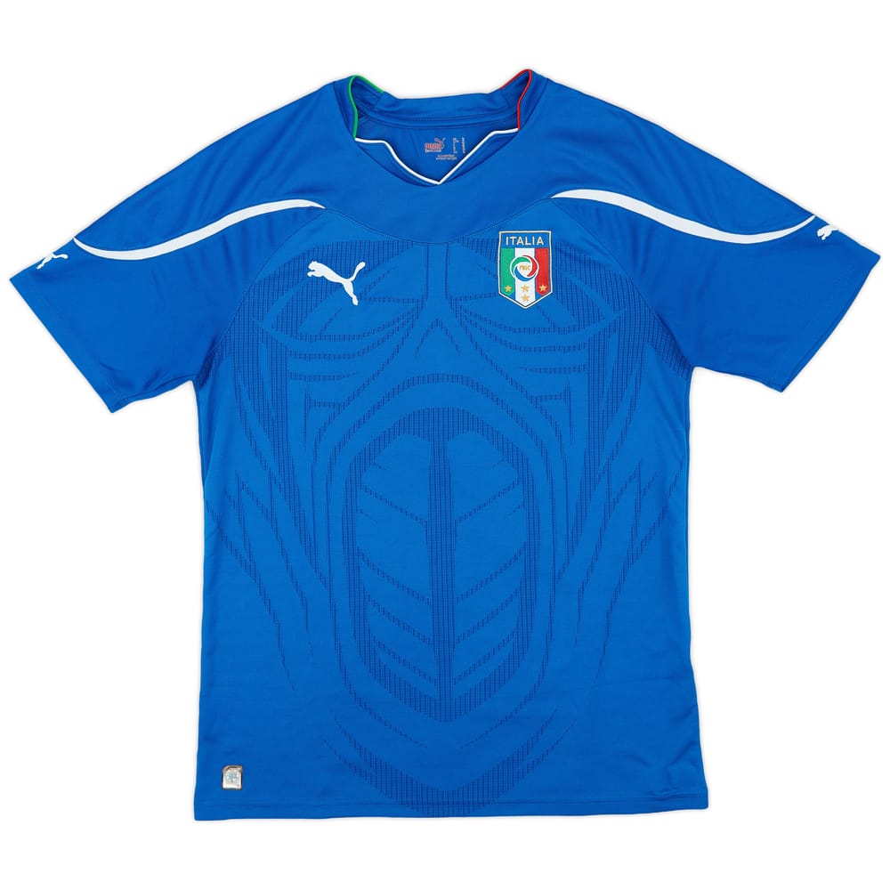 2010-12 Italy Home Shirt - 9/10 - (M)