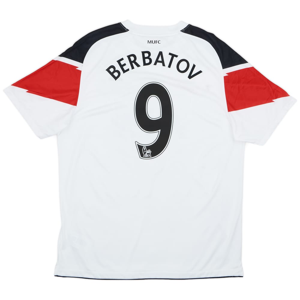 2010-12 Manchester United Away Shirt Berbatov #9 - 9/10 - (L)