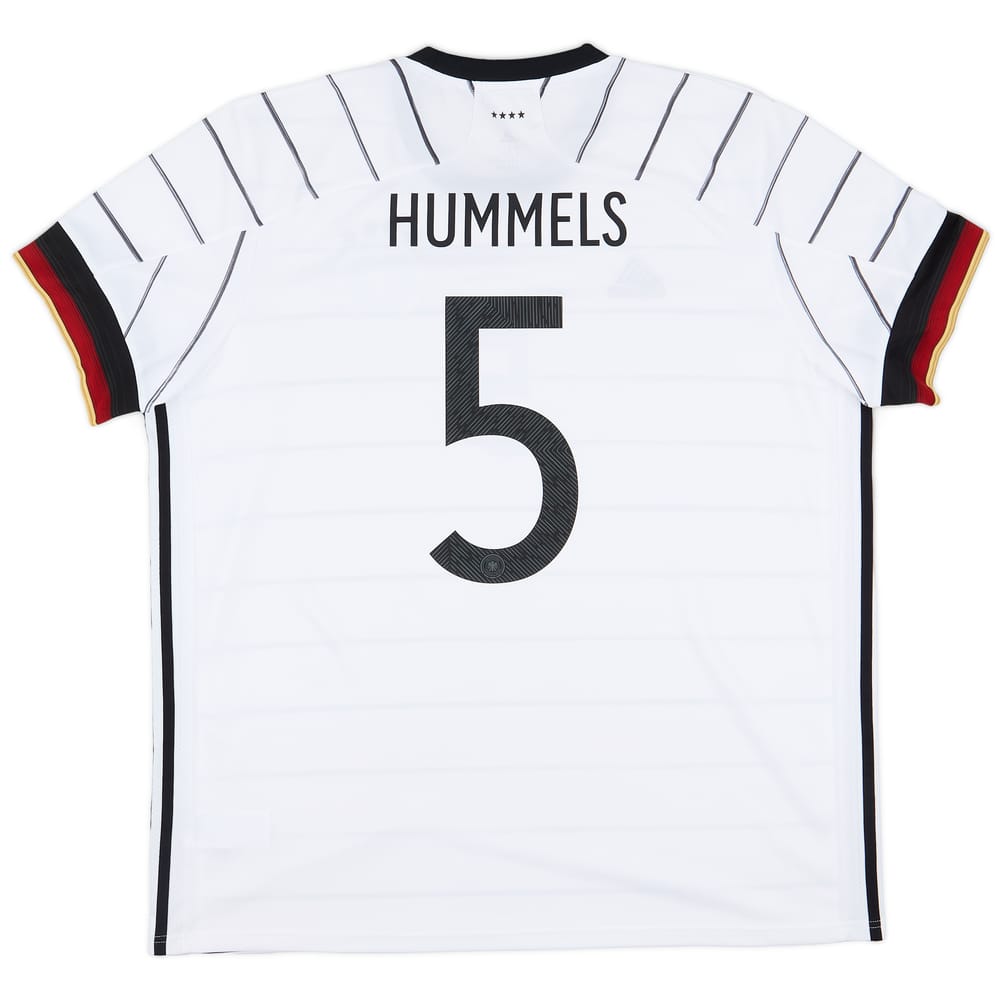 2020-21 Germany Home Shirt Hummels #5 - 9/10 - (XXL)