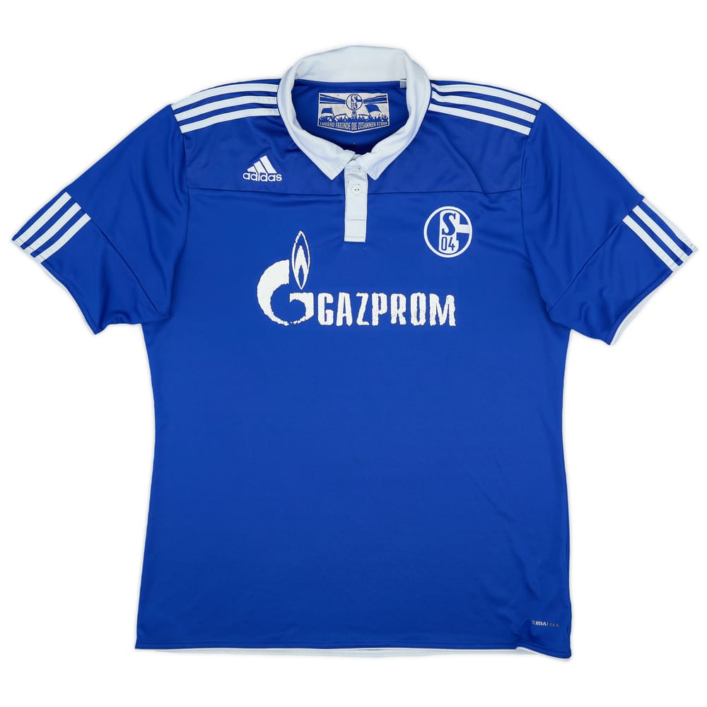 2010-12 Schalke Home Shirt - 4/10 - (XL)