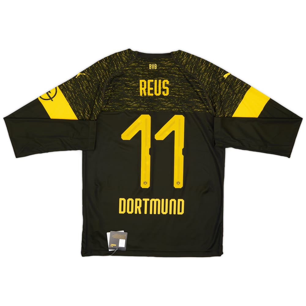 2018-19 Borussia Dortmund Away L/S Shirt Reus #11 (M)