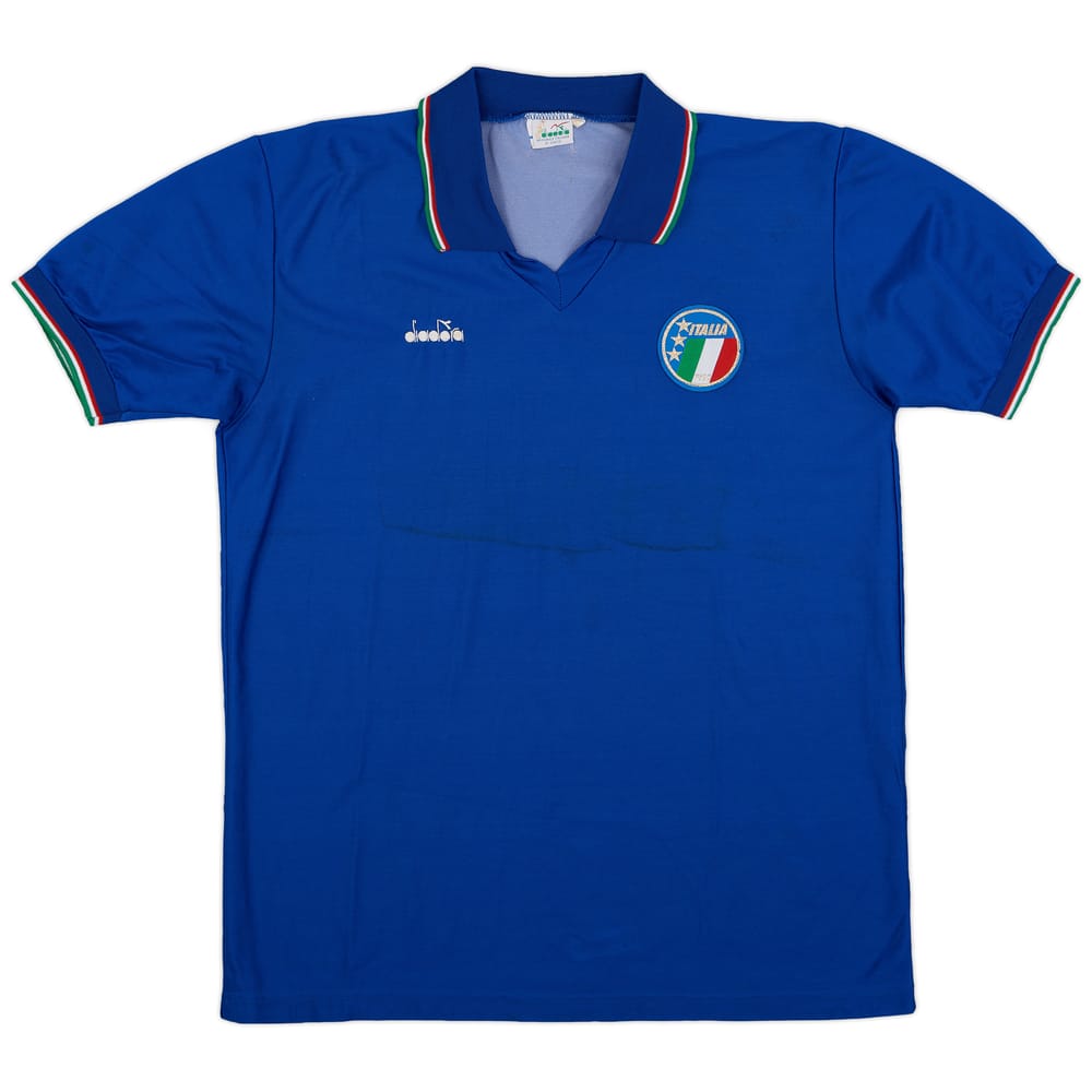 1986-91 Italy Home Shirt - 5/10 - (XL)