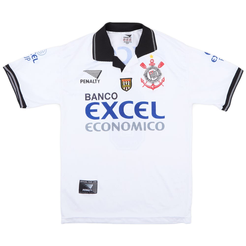 1997 Corinthians Home Shirt #9 - 9/10 - (M)