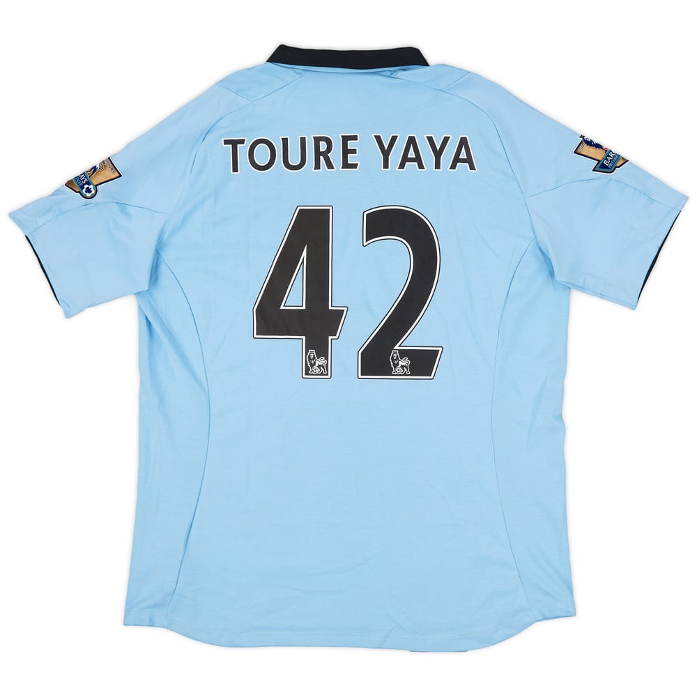 2012-13 Manchester City Home Shirt Toure Yaya #42 (XL)