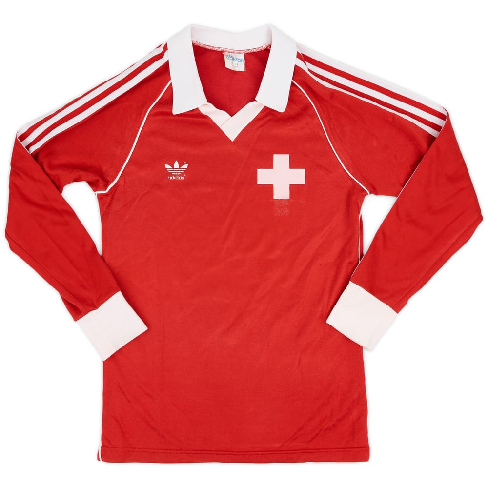 1980-82 Switzerland Home L/S Shirt - 7/10 - (S)