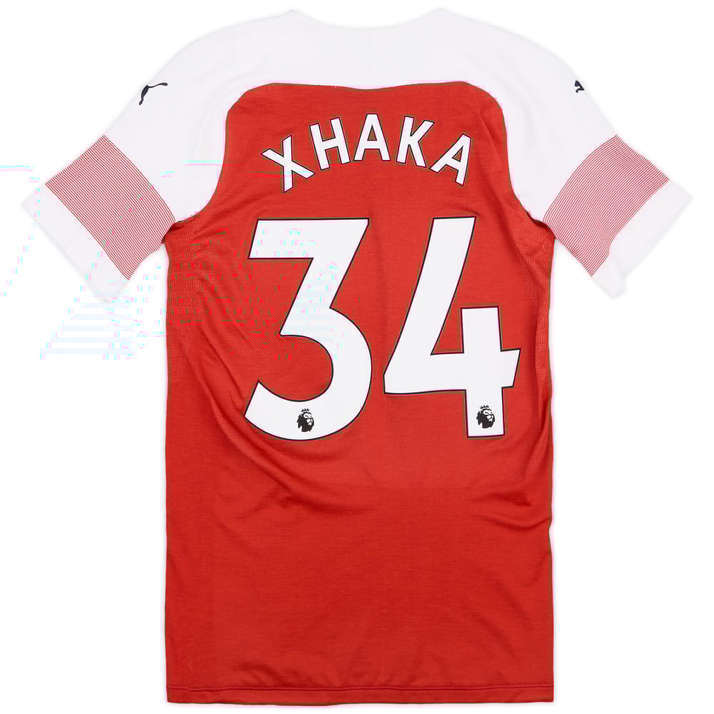 2018-19 Arsenal Player Issue Home Shirt Xhaka #34 (M)
