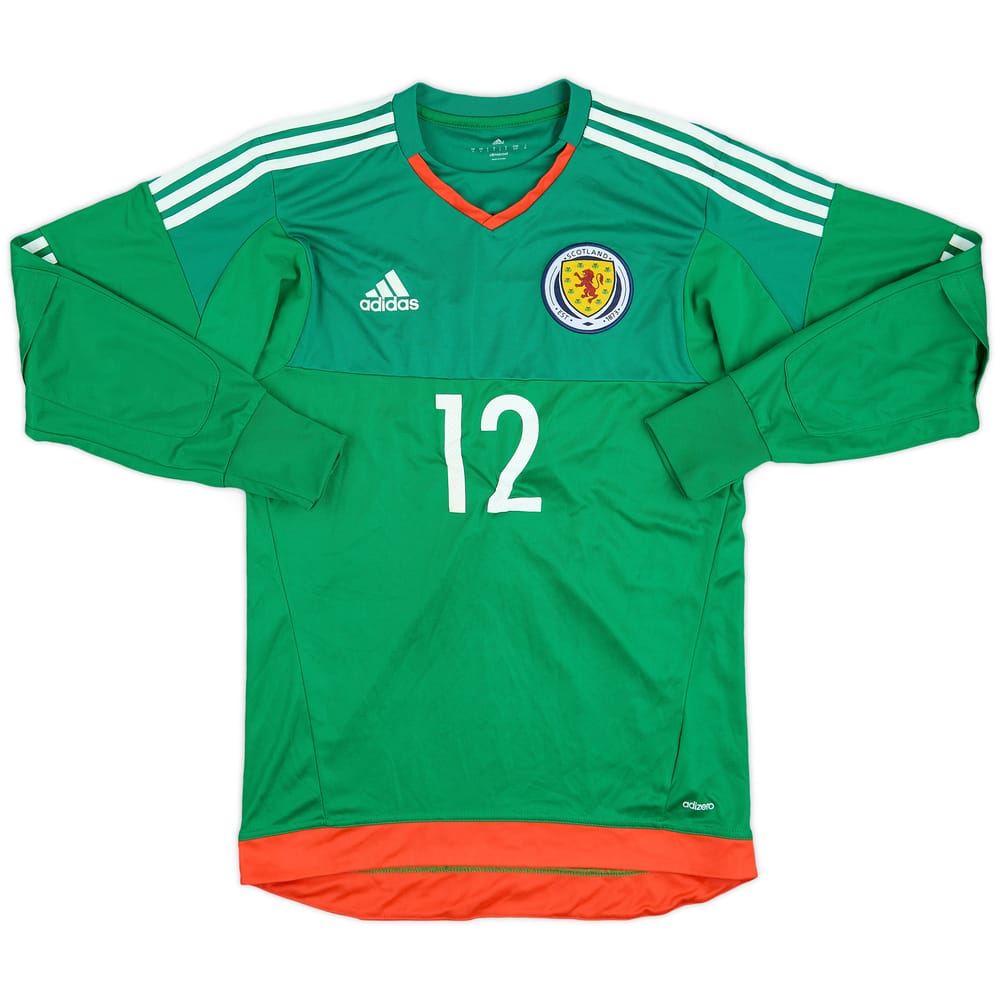 2016-17 Scotland GK Shirt #12 - 6/10 - (S)