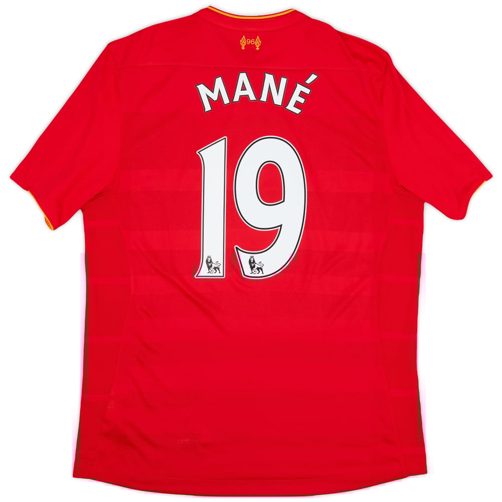 2016-17 Liverpool Home Shirt Mane #19 - 5/10 - (L)