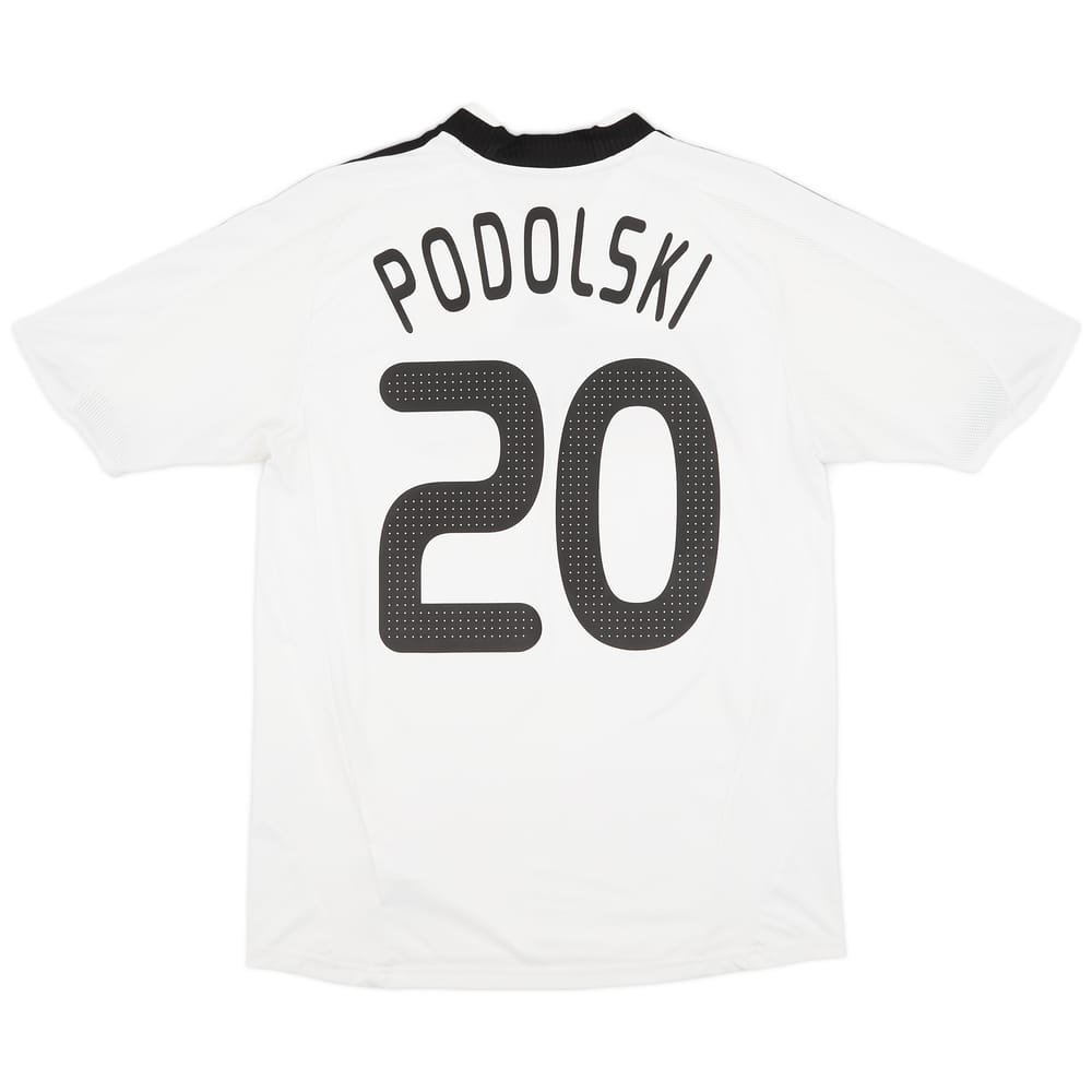 2008-09 Germany Home Shirt Podolski #20 - 9/10 - (XL.Boys)