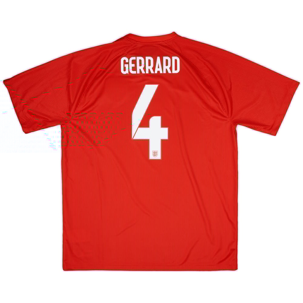 2014-15 England Away Shirt Gerrard #4 (XL)