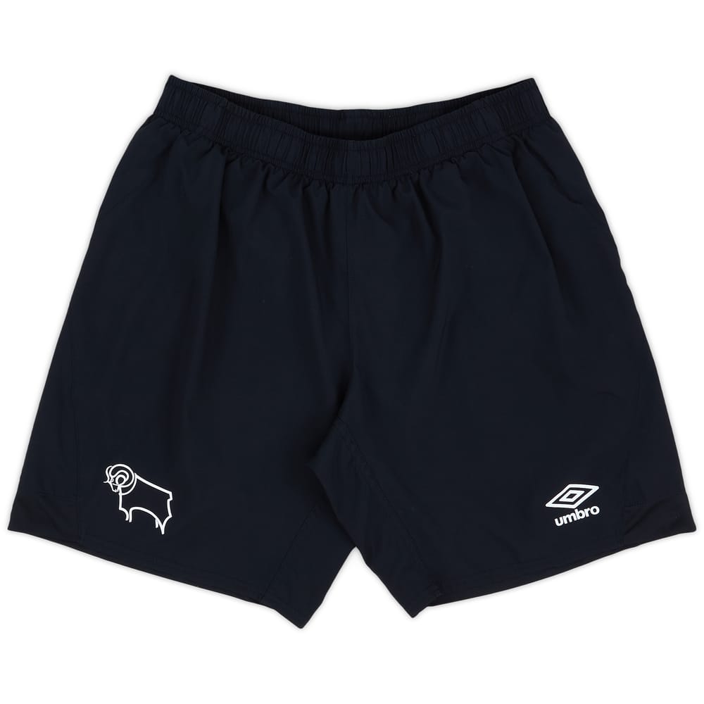 2017-18 Derby County Home Shorts - 9/10