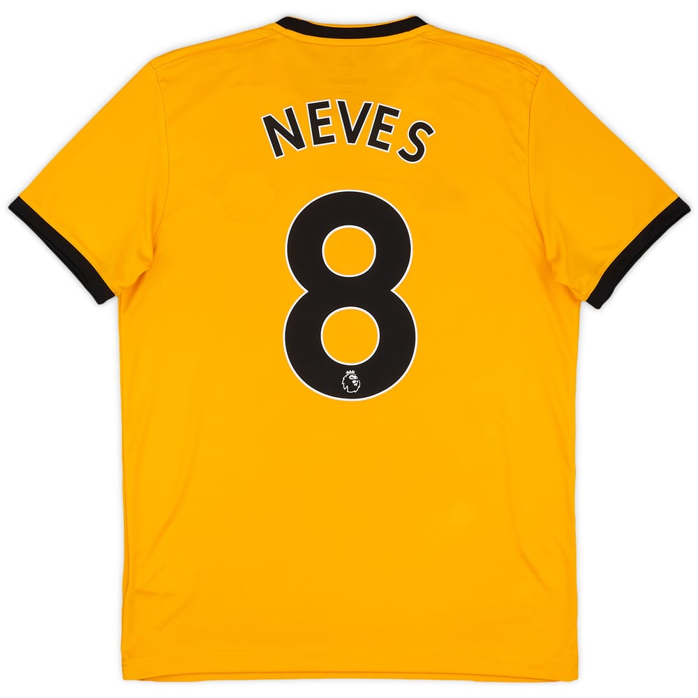 2018-19 Wolves Home Shirt Neves #8 - 8/10 - (M)