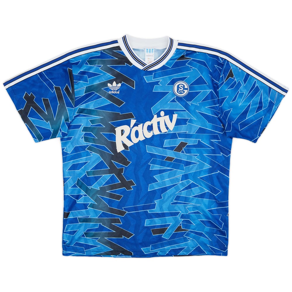 1992-93 Schalke 04 Home Shirt - 7/10 - (L)
