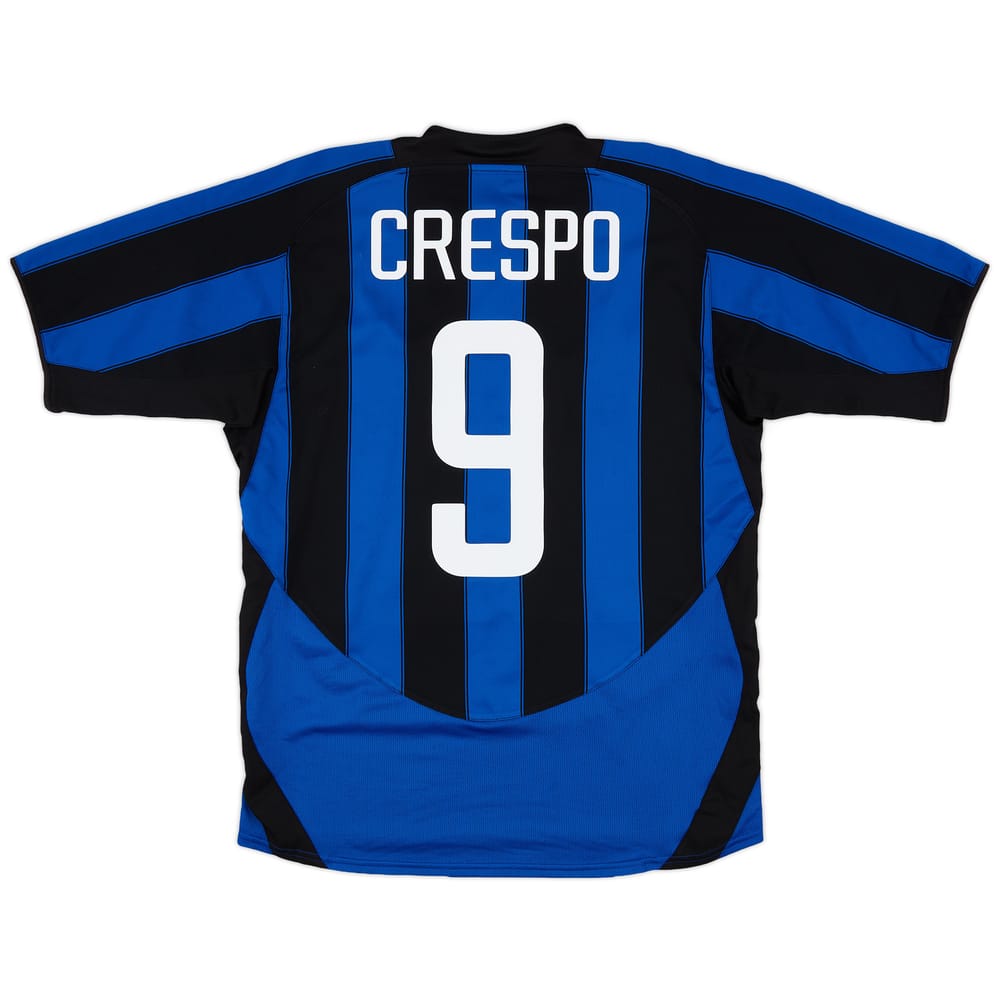 2003-04 Inter Milan Home Shirt Crespo #9 - 8/10 - (M)