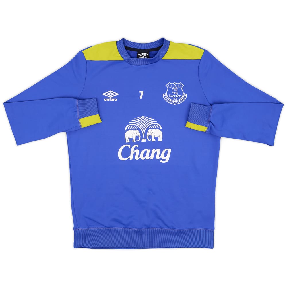 2016-17 Everton Player Issue Umbro Sweat Top #7 - 8/10 - (M)