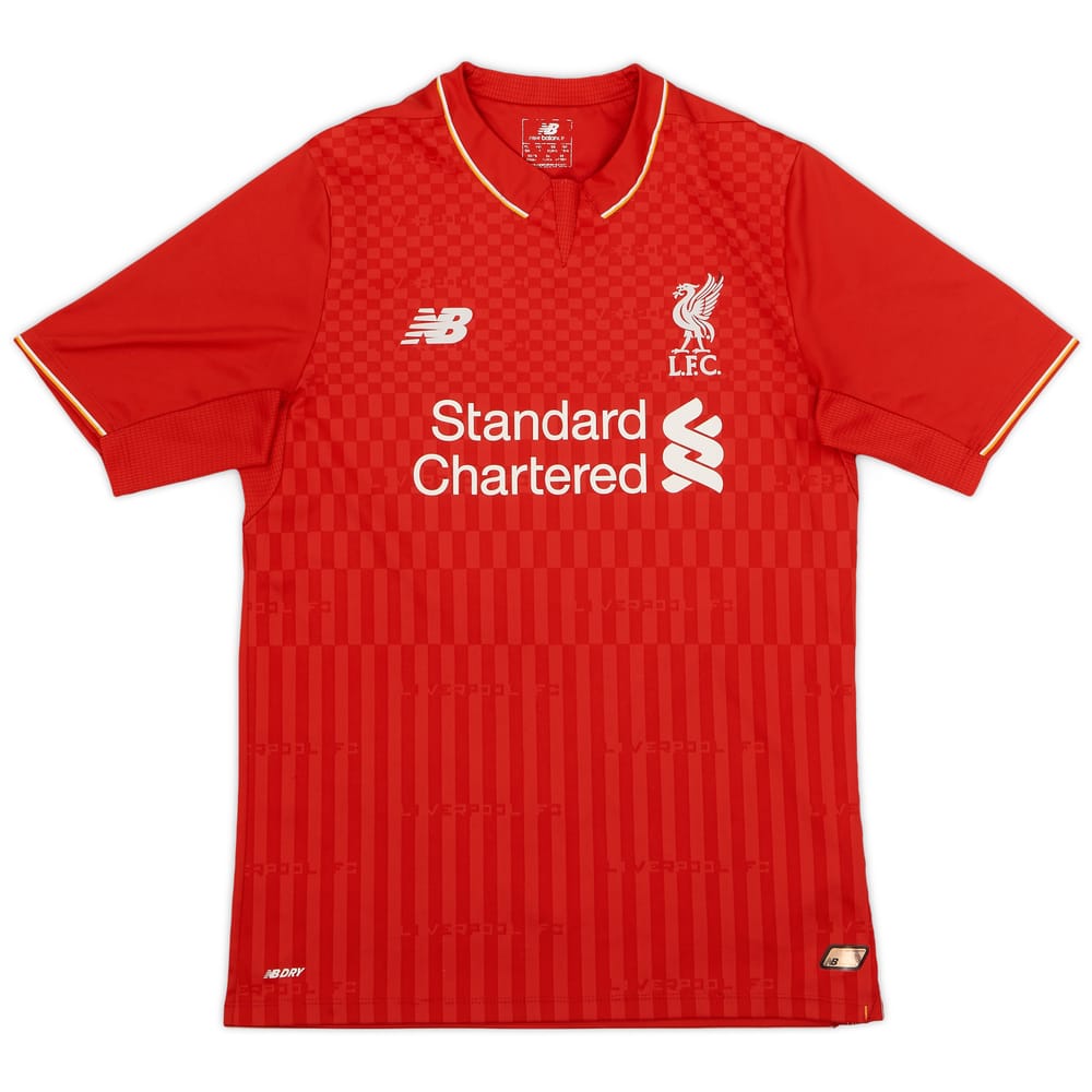 2015-16 Liverpool Home Shirt - 7/10 - (XL.Boys)