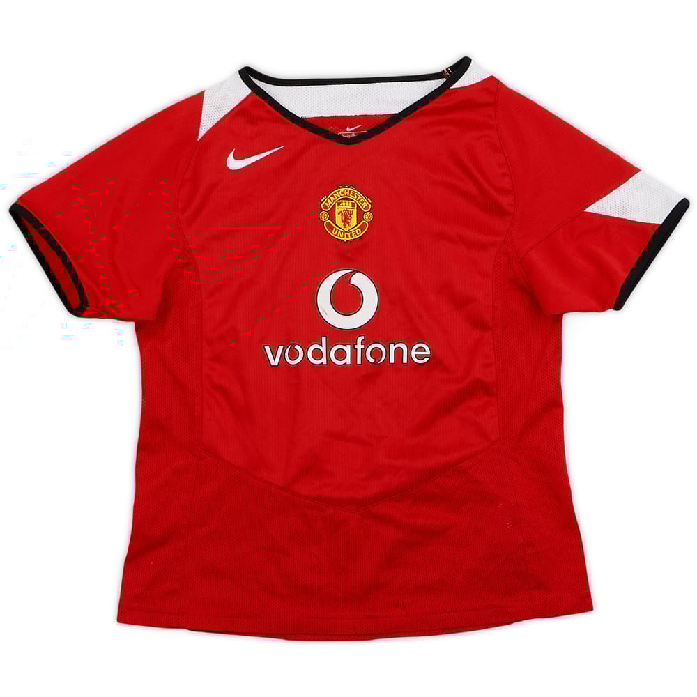 2004-06 Manchester United Home Shirt - 8/10 - (L.Infant)
