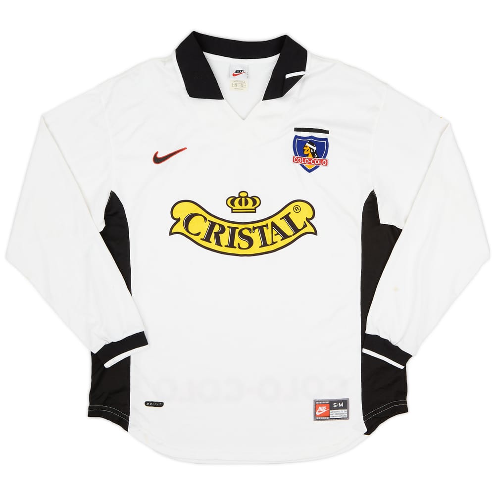 1999 Colo Colo Home L/S Shirt - 8/10 - (S/M)