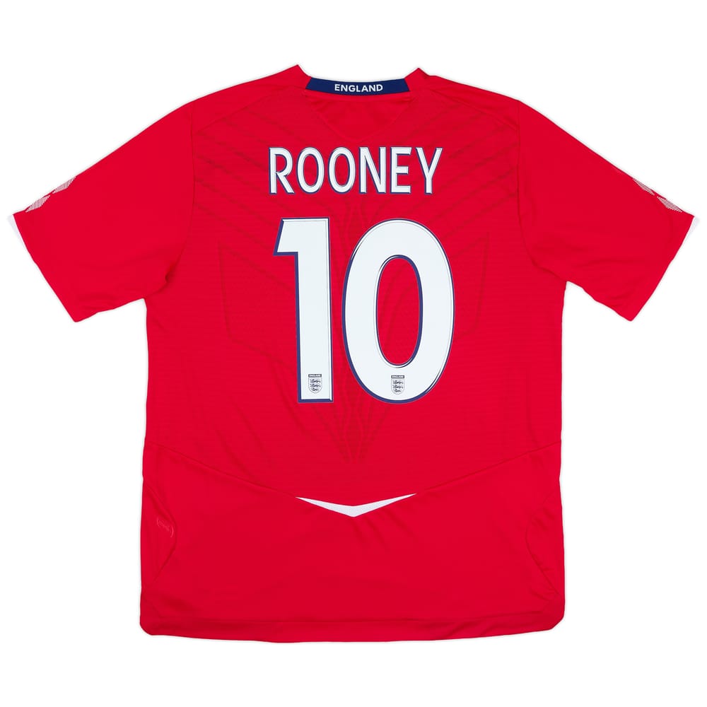 2008-10 England Away Shirt Rooney #10 (XL)