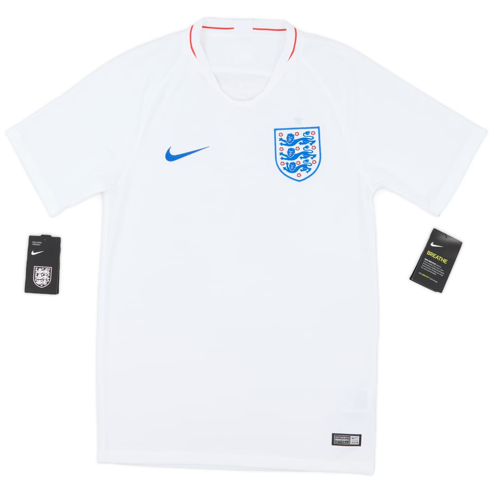 2018-19 England Home Shirt (S)