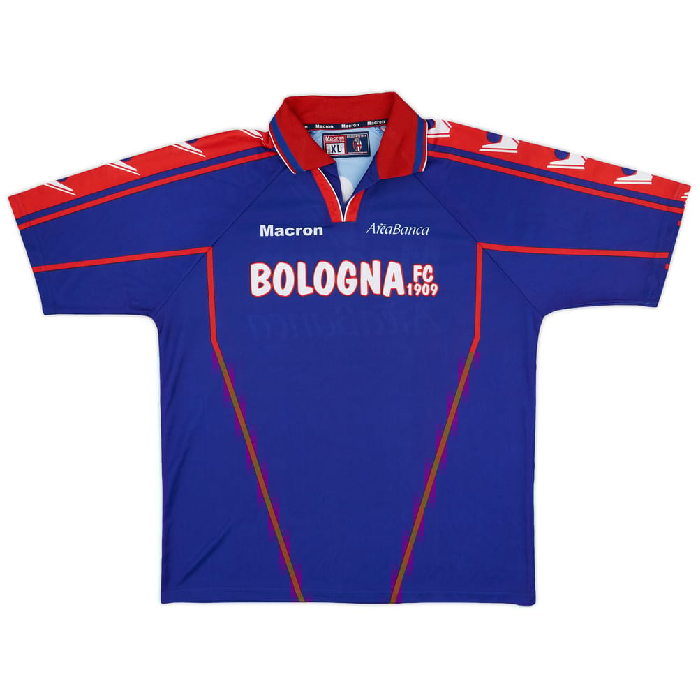 2002-03 Bologna Macron Training Shirt - 6/10 - (XL)