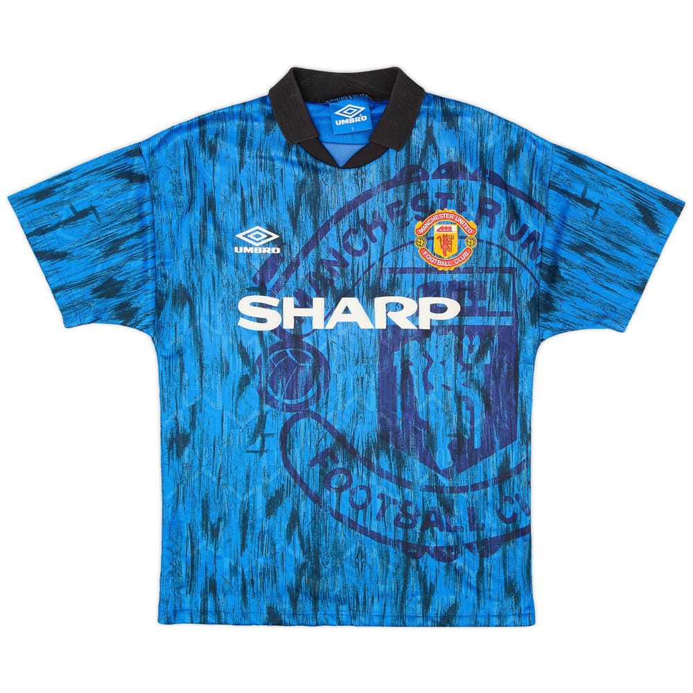 1992-93 Manchester United Away Shirt - 9/10 - (S)