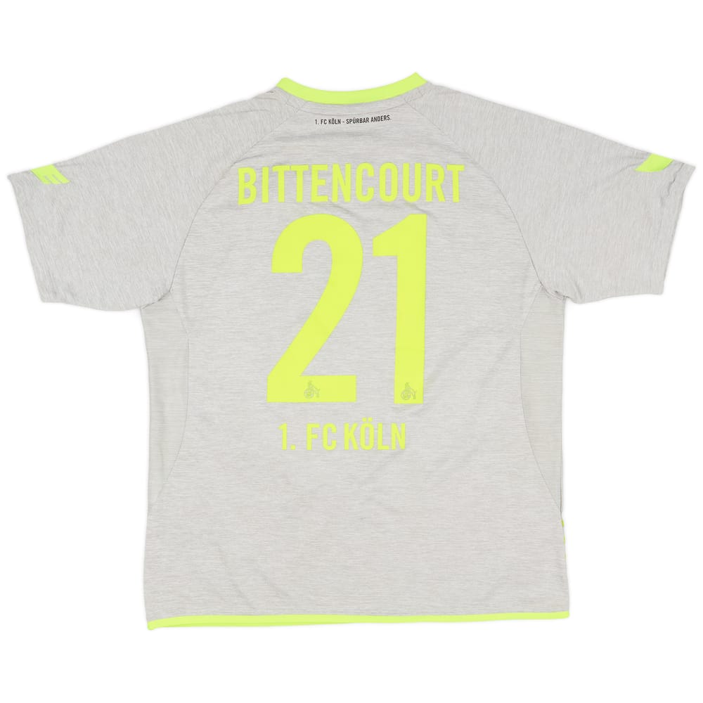 2017-18 FC Koln Third Shirt Bittencourt #21 - 8/10 - (XL)