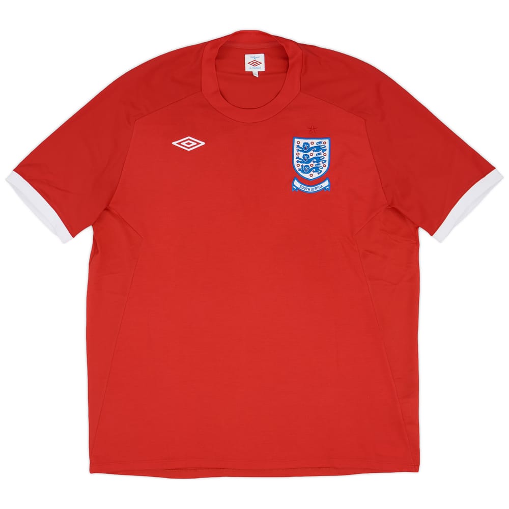 2010-11 England Away Shirt - 8/10 - (3XL)
