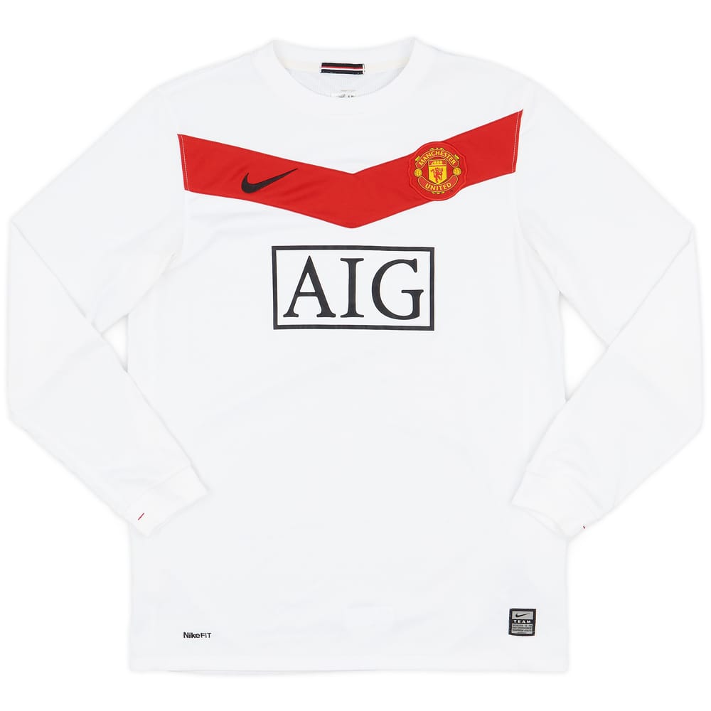 2009-10 Manchester United GK Shirt - 9/10 - (XL.Boys)