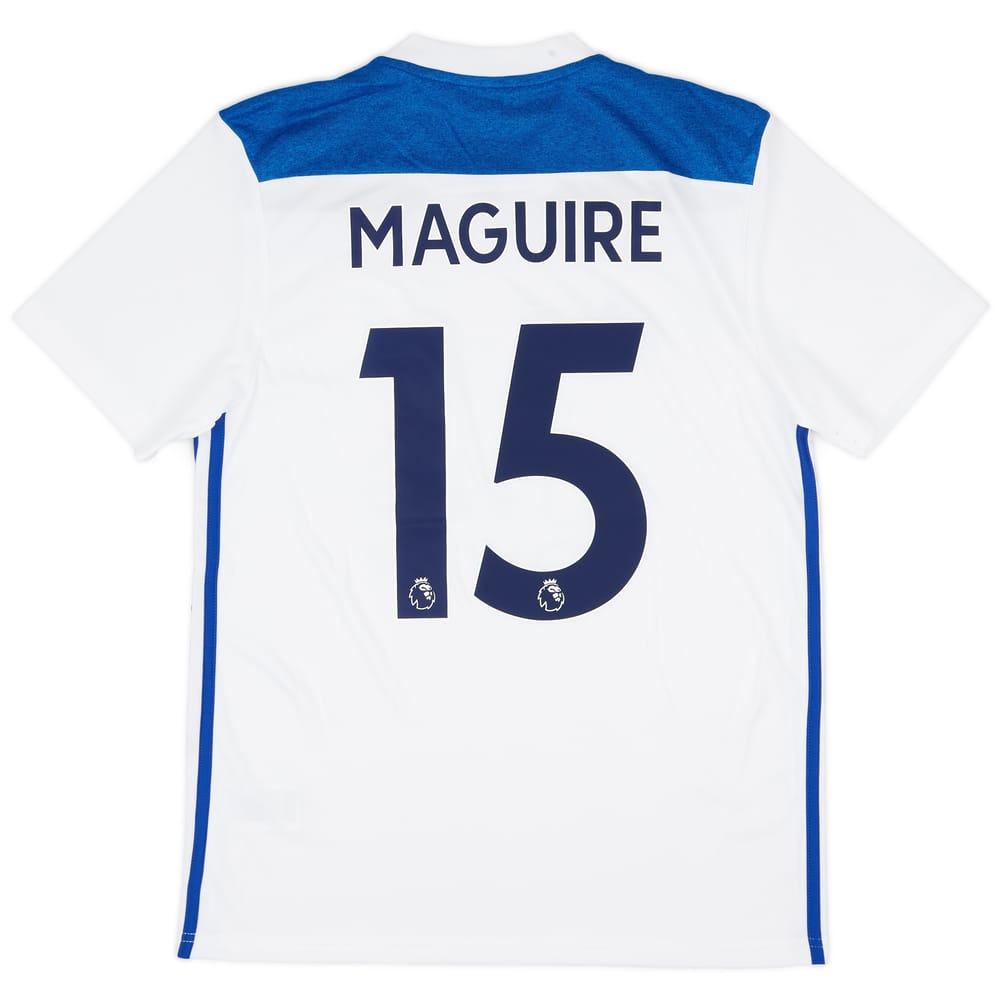 2018-19 Leicester Third Shirt Maguire #15 (S)