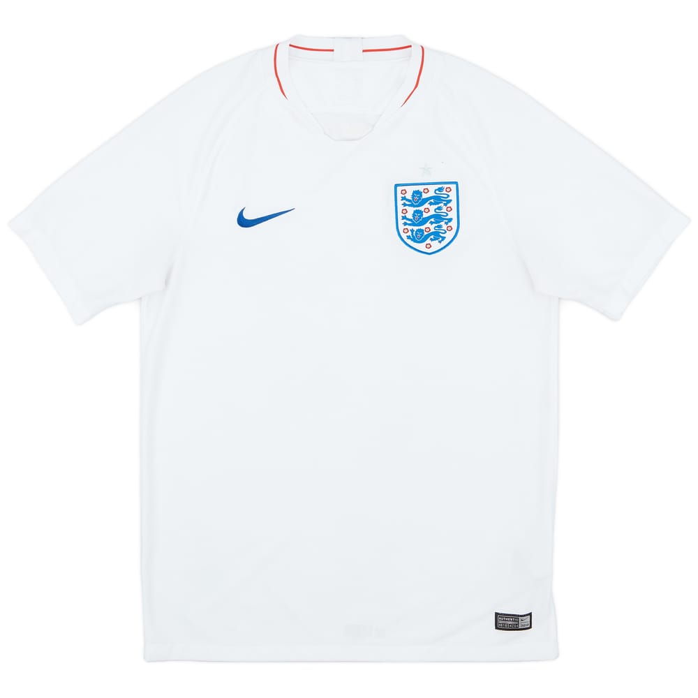 2018-19 England Home Shirt - 8/10 - (M)