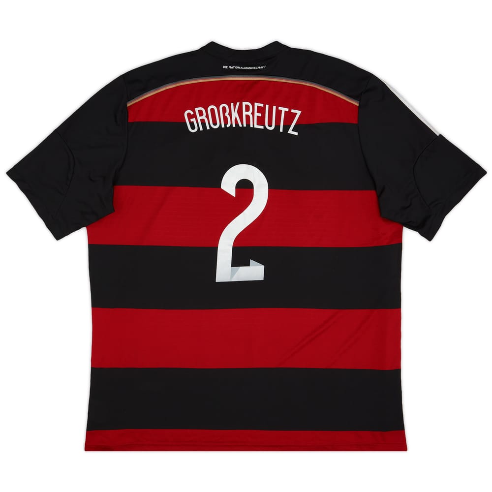 2014-15 Germany Away Shirt Grosskreutz #2 - 9/10 - (3XL)