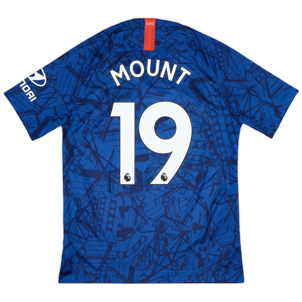 2019-20 Chelsea Home Shirt Mount #19 - 9/10 - (M)