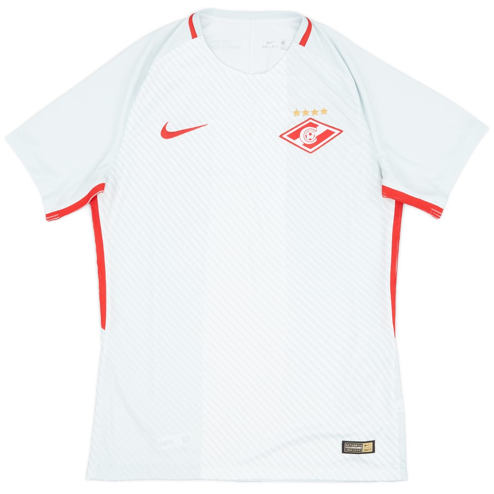 2017-18 Spartak Moscow Authentic Away Shirt - 9/10 - (M)