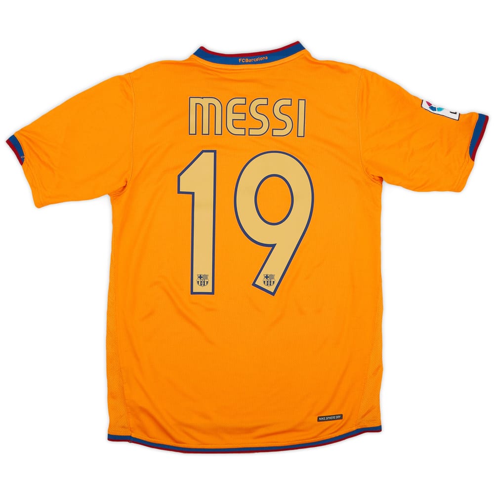 2006-08 Barcelona Away Shirt Messi #19 - 8/10 - (S)