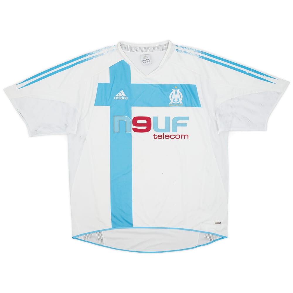 2004-05 Olympique Marseille Home Shirt - 5/10 - (XL)