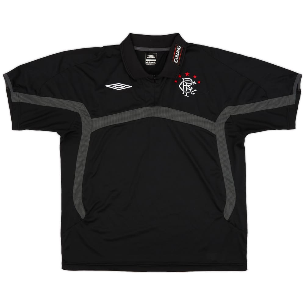 2008-09 Rangers Umbro 1/4 Zip Training Shirt - 9/10 - (M)