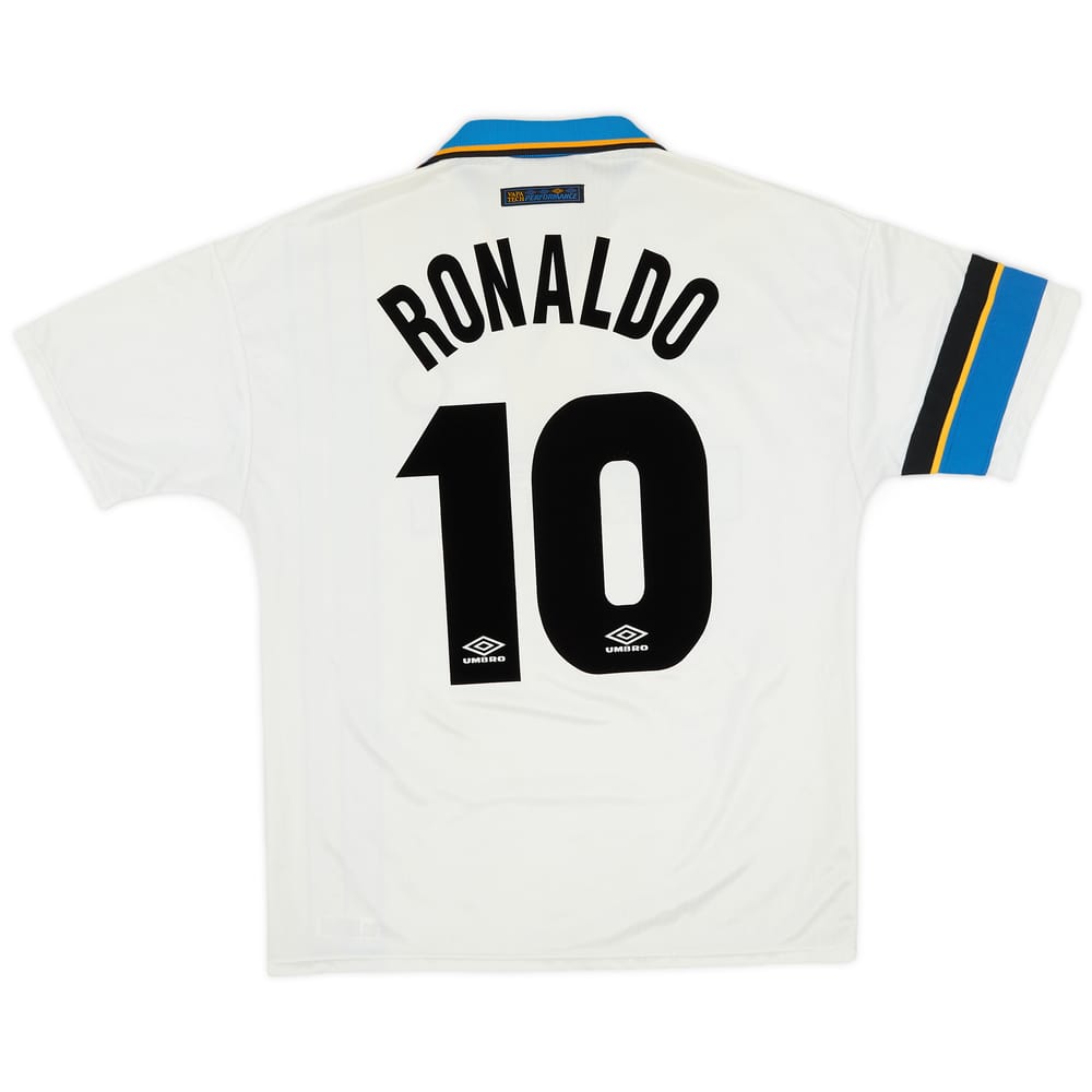 1997-98 Inter Milan Away Shirt Ronaldo #10 - 7/10 - (M)