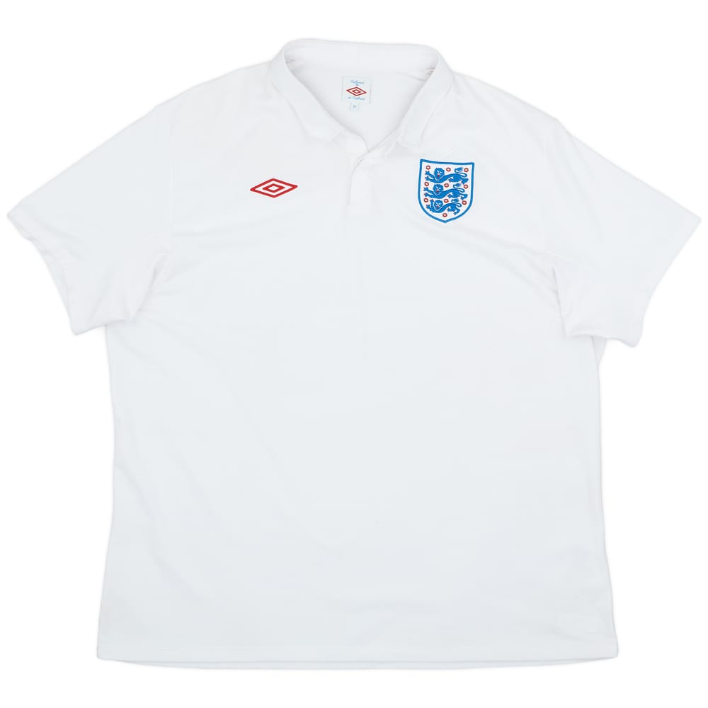2009-10 England Home Shirt - 8/10 - (3XL)