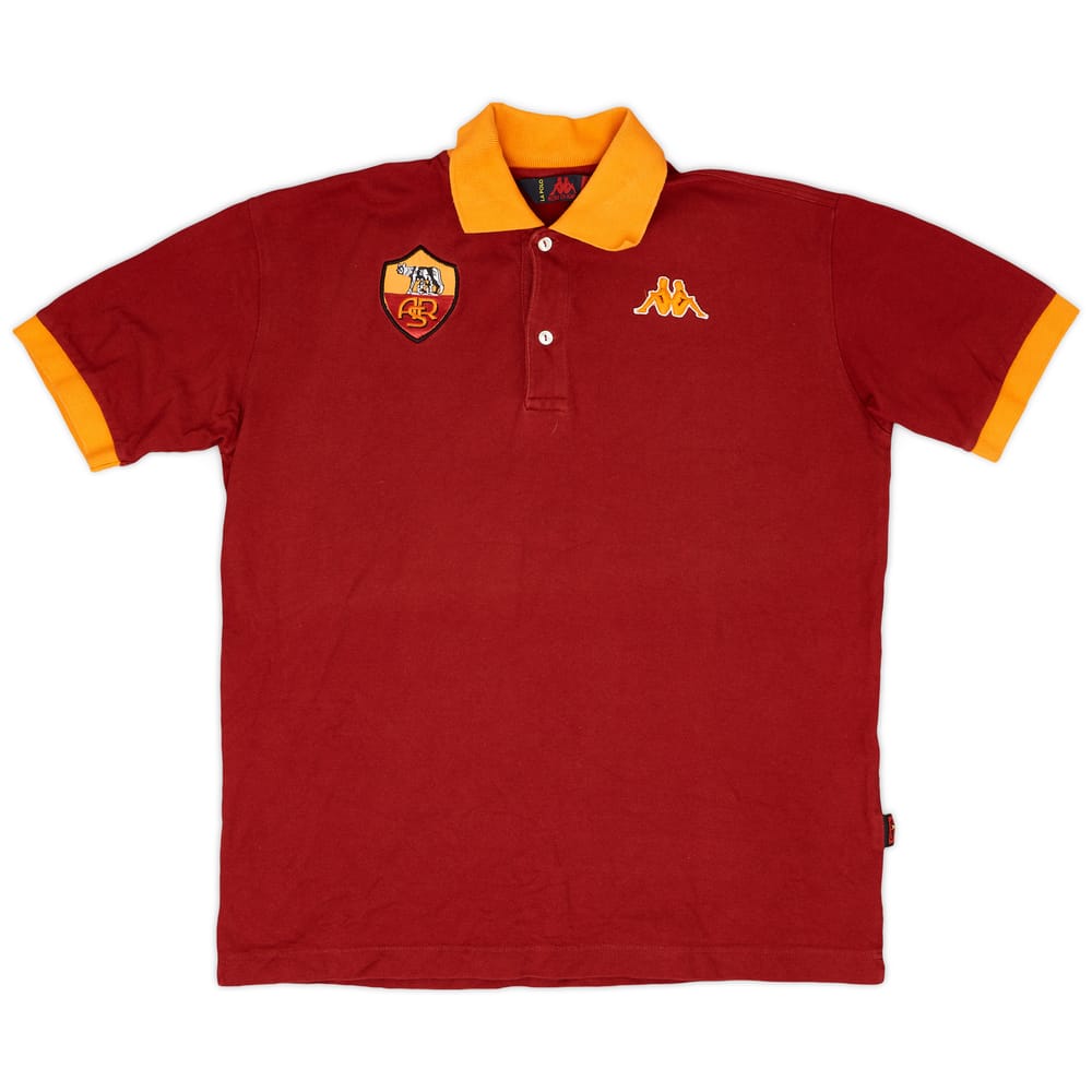 2009-10 Roma Kappa Polo Shirt - 9/10 - (YXXXL)