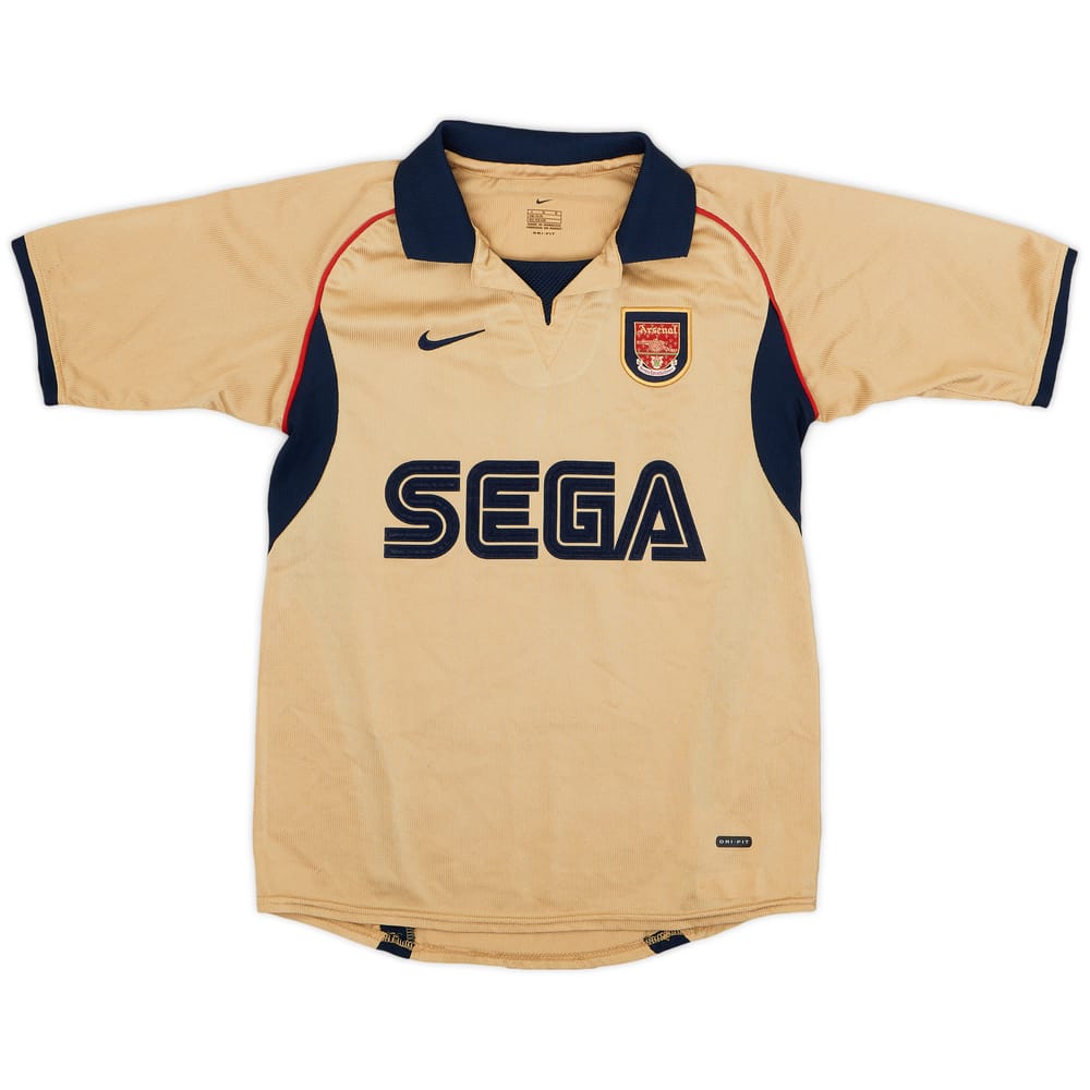 2001-02 Arsenal Away Shirt - 8/10 - (L.Boys)