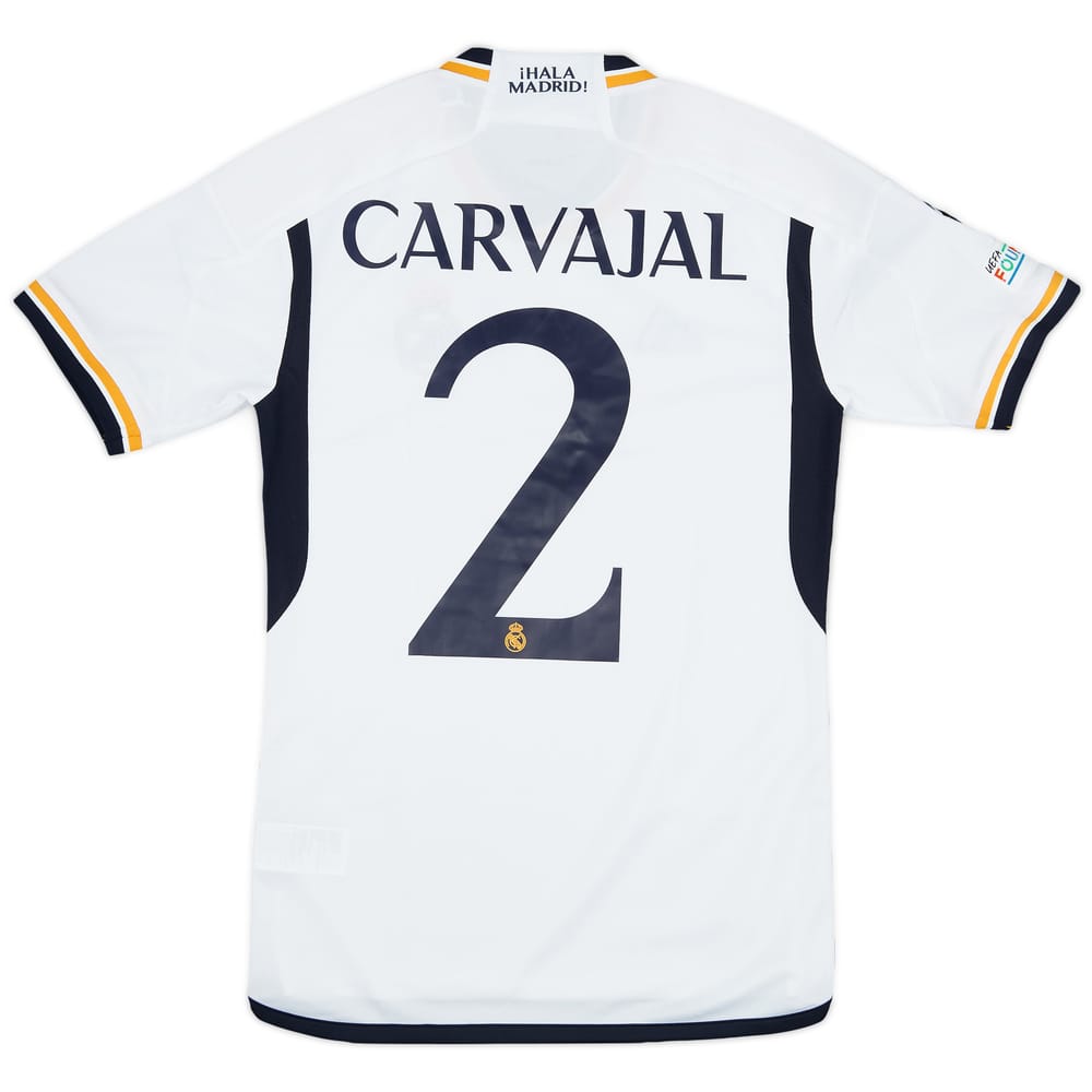 2023-24 Real Madrid Home Shirt Carvajal #2 (XS)