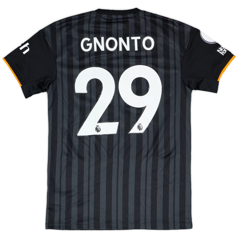 2022-23 Leeds Match Worn Third Shirt Gnonto #29